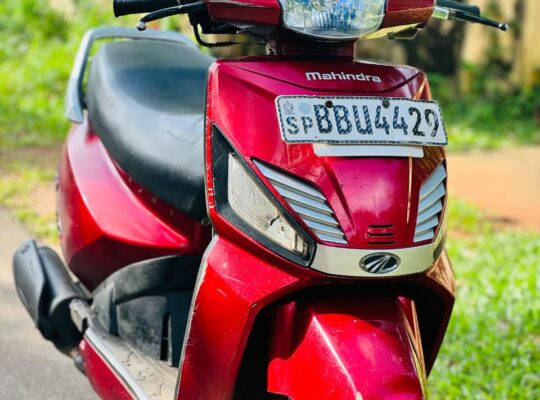 Mahindra Gusto 110 CC 2015