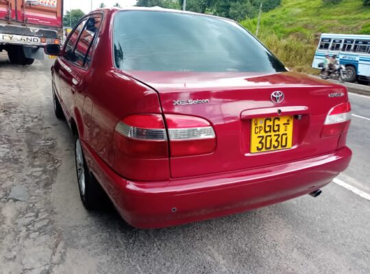 Toyota Corolla Xe Saloon 1997