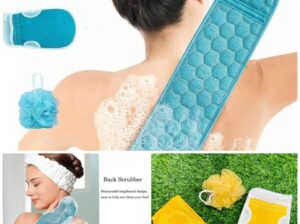 Body Cleaning Washcloth Soft Brush