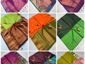 Fancy Soft Silk Bhutta Sarees