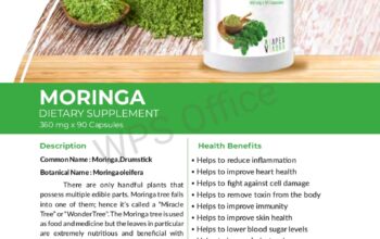 Moringa Dietary Supplement