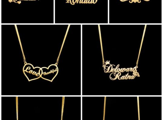 Customized name necklace