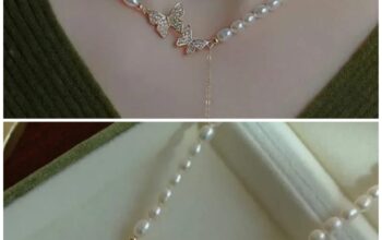 Korean fashion pearl necklace