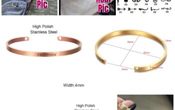 Customized name bangle