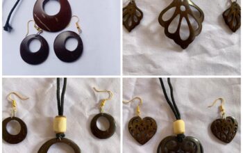 Coconut shell creative handmade necklace