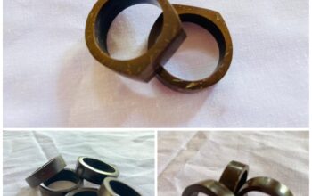 Coconut shell creative handmade rings