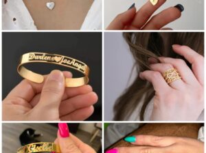 Couple name ring