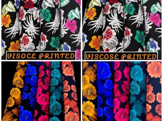 Printed Viscose Fabric