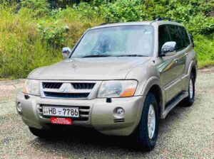 Mitsubishi Montero Jeep 2001